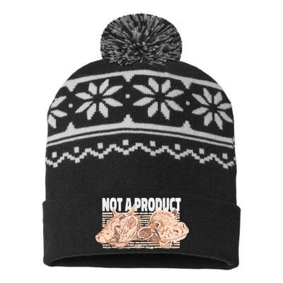 Not A Product Vegan USA-Made Snowflake Beanie