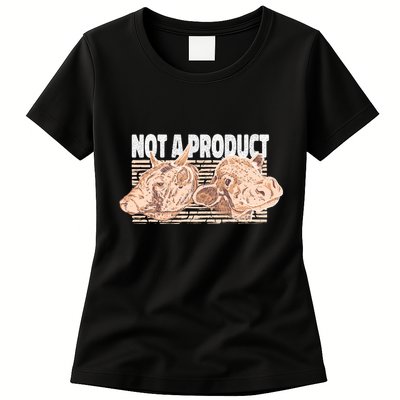 Not A Product Vegan Womens T-Shirt
