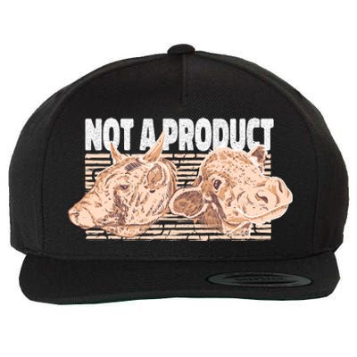 Not A Product Vegan Wool Snapback Cap