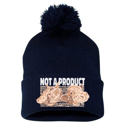 Not A Product Vegan Pom Pom 12in Knit Beanie