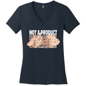 Not A Product Vegan Women's V-Neck T-Shirt