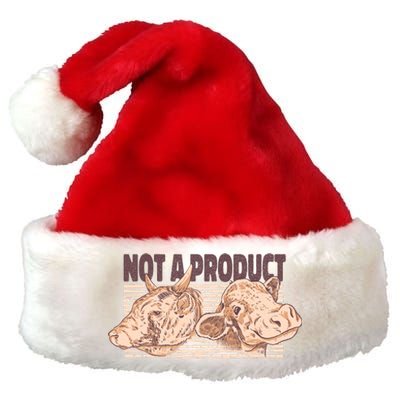 Not A Product Vegan Premium Christmas Santa Hat