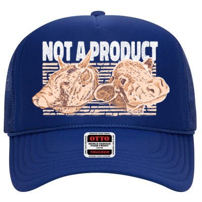 Not A Product Vegan High Crown Mesh Back Trucker Hat