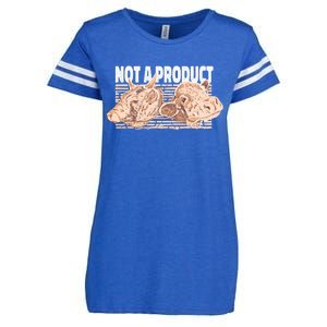 Not A Product Vegan Enza Ladies Jersey Football T-Shirt