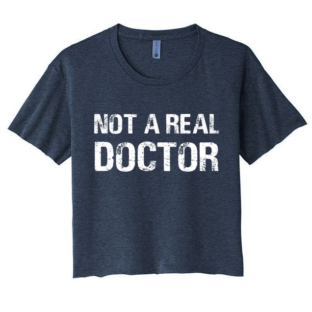 Not A Real Doctor Crop Top