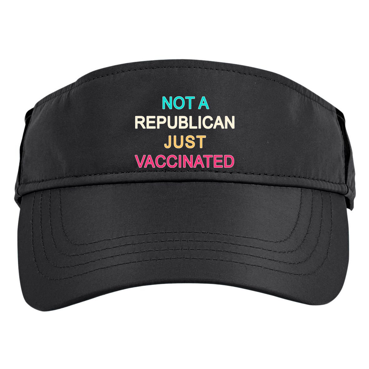 Not A Republican Just Vaccinated Adult Drive Performance Visor
