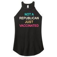 Not A Republican Just Vaccinated Women's Perfect Tri Rocker Tank