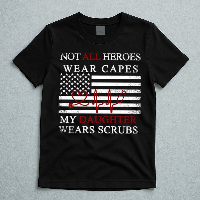 Not All Heroes Wear Capes American Nurses T-Shirt