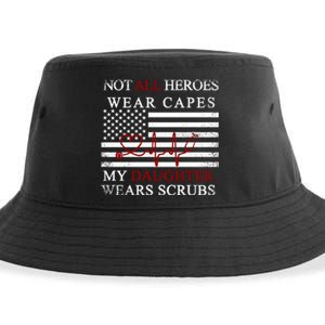 Not All Heroes Wear Capes American Nurses Sustainable Bucket Hat