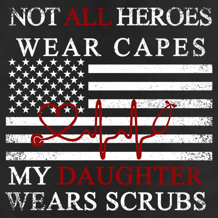 Not All Heroes Wear Capes American Nurses Adult Drive Performance Visor
