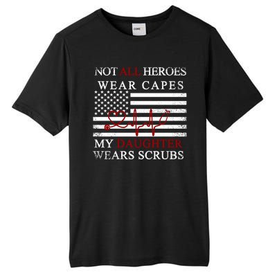 Not All Heroes Wear Capes American Nurses Tall Fusion ChromaSoft Performance T-Shirt