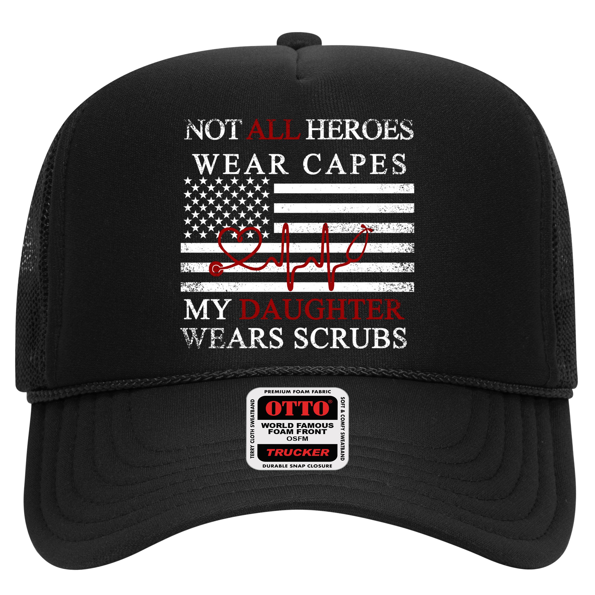 Not All Heroes Wear Capes American Nurses Hat