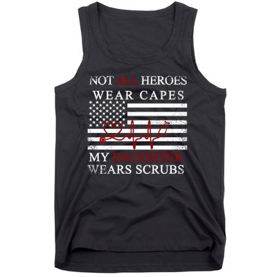 Not All Heroes Wear Capes American Nurses Tank Top