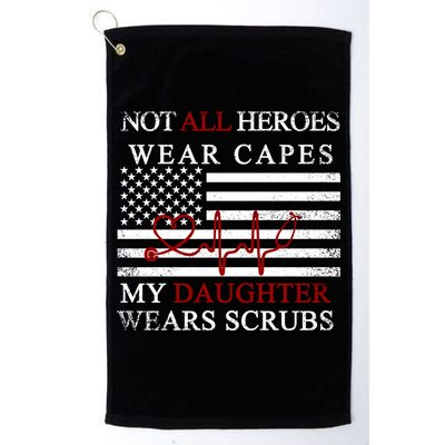 Not All Heroes Wear Capes American Nurses Golf Towel