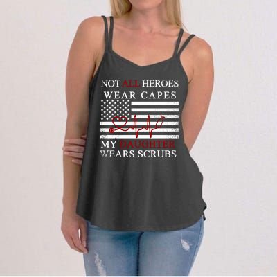 Not All Heroes Wear Capes American Nurses Women's Strappy Tank