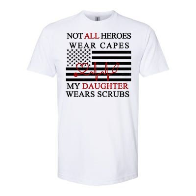 Not All Heroes Wear Capes American Nurses Softstyle CVC T-Shirt