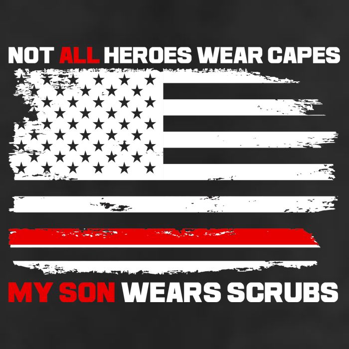 Not All Heroes Wear Capes My Son Wears Scrubs 11oz C Handle Ceramic Mug