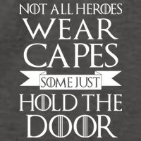 Not All Heroes Wear Capes Some Just Hold The Door Vector Backpack