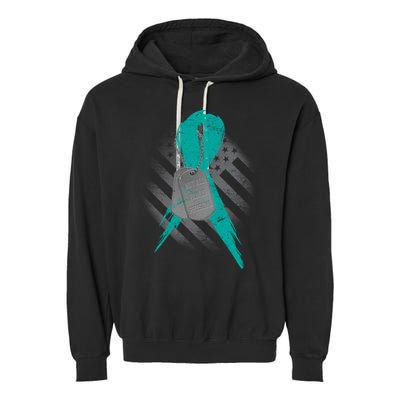 Not All Pain Is Physical Garment-Dyed Fleece Hoodie