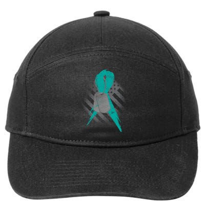 Not All Pain Is Physical 7-Panel Snapback Hat