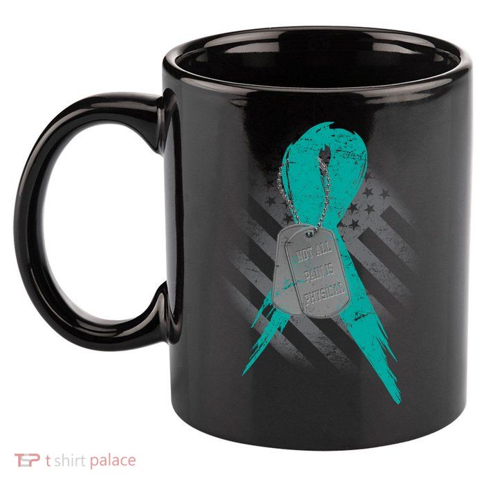 Not All Pain Is Physical 11oz C Handle Ceramic Mug