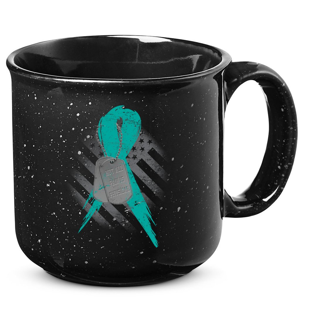 Not All Pain Is Physical 15oz Campfire Ceramic Mug