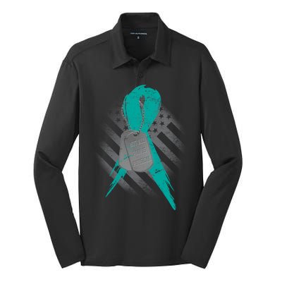 Not All Pain Is Physical Silk Touch Performance Long Sleeve Polo