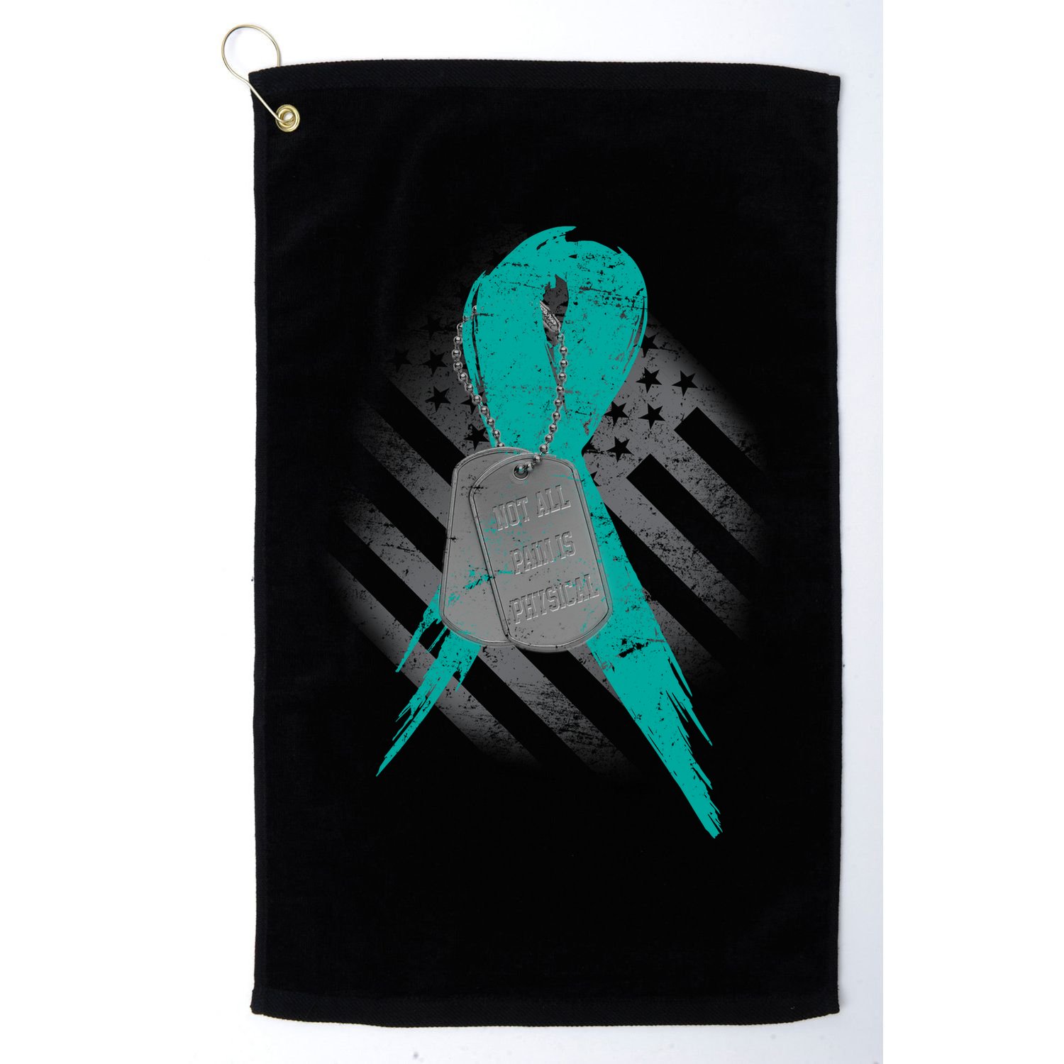 Not All Pain Is Physical Golf Towel