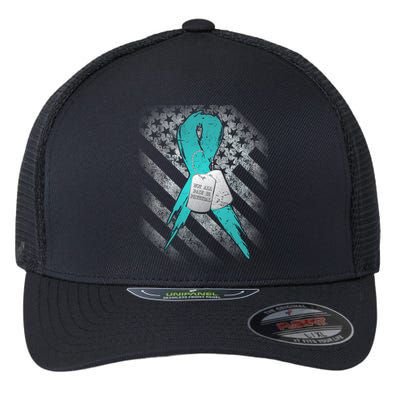 Not All Pain is Physical PTSD Awareness Flexfit Unipanel Trucker Cap