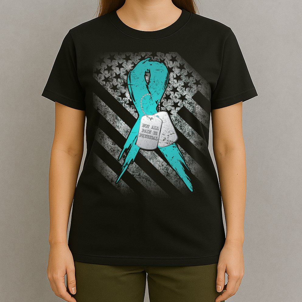 Not All Pain is Physical PTSD Awareness T-Shirt