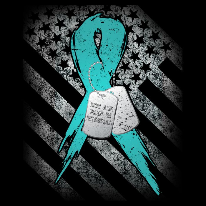 Not All Pain is Physical PTSD Awareness City Backpack