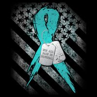 Not All Pain is Physical PTSD Awareness Button