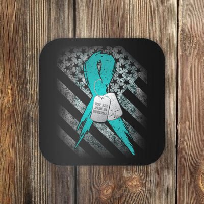 Not All Pain is Physical PTSD Awareness Coaster