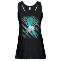 Not All Pain is Physical PTSD Awareness Ladies Essential Flowy Tank