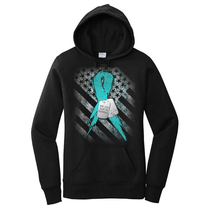 Not All Pain is Physical PTSD Awareness Women's Pullover Hoodie