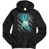 Not All Pain is Physical PTSD Awareness Tie Dye Hoodie