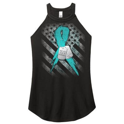 Not All Pain is Physical PTSD Awareness Women's Perfect Tri Rocker Tank