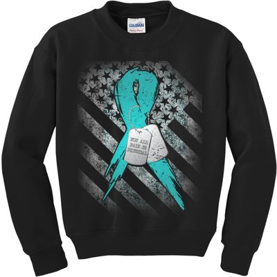 Not All Pain is Physical PTSD Awareness Kids Sweatshirt