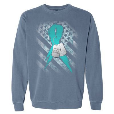 Not All Pain is Physical PTSD Awareness Garment-Dyed Sweatshirt