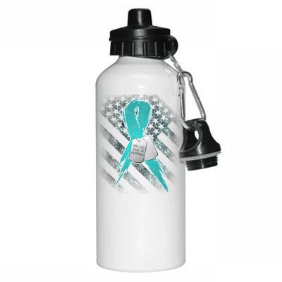 Not All Pain is Physical PTSD Awareness Aluminum Water Bottle