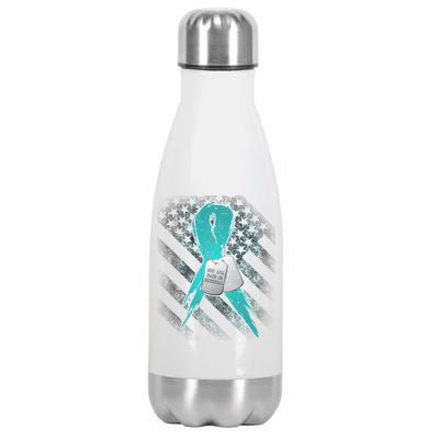 Not All Pain is Physical PTSD Awareness Stainless Steel Insulated Water Bottle