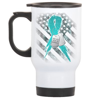 Not All Pain is Physical PTSD Awareness Stainless Steel Travel Mug