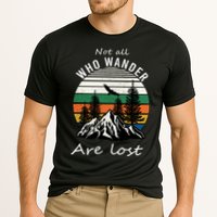 Not All Who Wander Are Lost Cooling Performance Crew T-Shirt