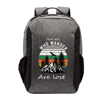 Not All Who Wander Are Lost Vector Backpack