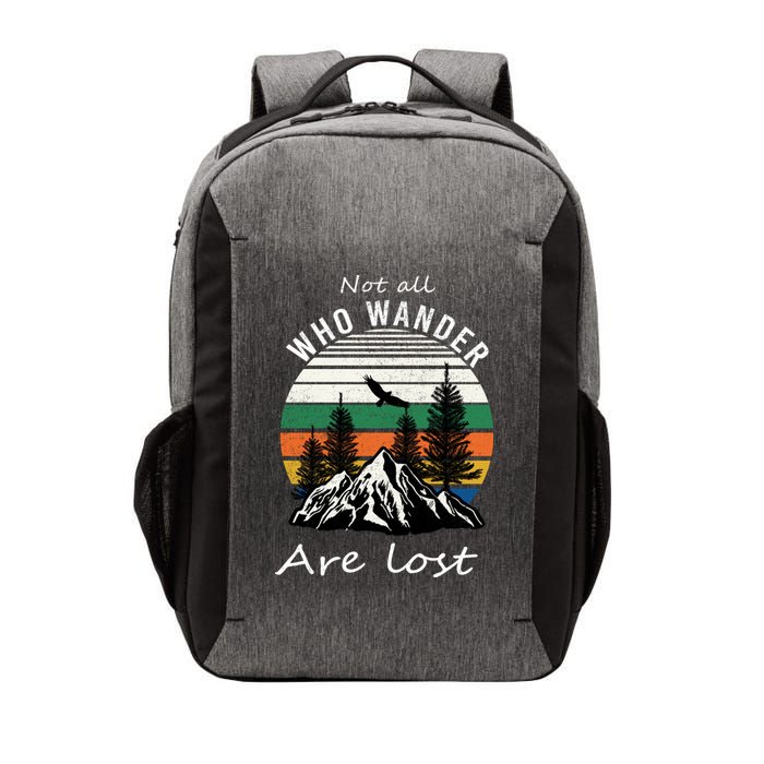 Not All Who Wander Are Lost Vector Backpack