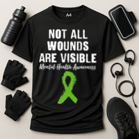 Not All Wounds Are Visible Mental Health Awareness Cooling Performance Crew T-Shirt