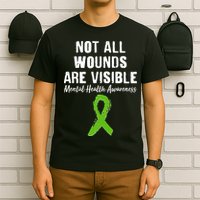 Not All Wounds Are Visible Mental Health Awareness T-Shirt