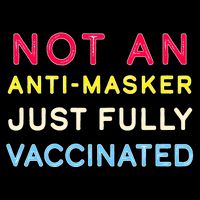 Not An Anti-Masker Just Vaccinated Cooling Performance Crew T-Shirt