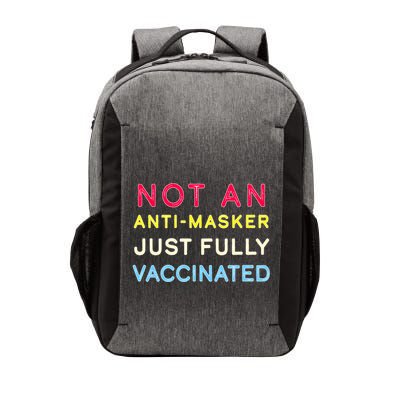 Not An Anti-Masker Just Vaccinated Vector Backpack