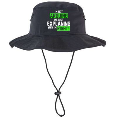 Not Arguing Explaining Why I'm Right Funny Meme Bucket Hat